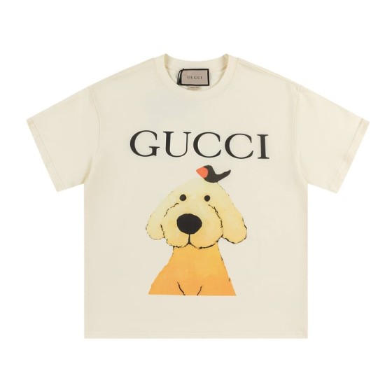 Gucci Early Spring Collection High-Weight Short-Sleeve